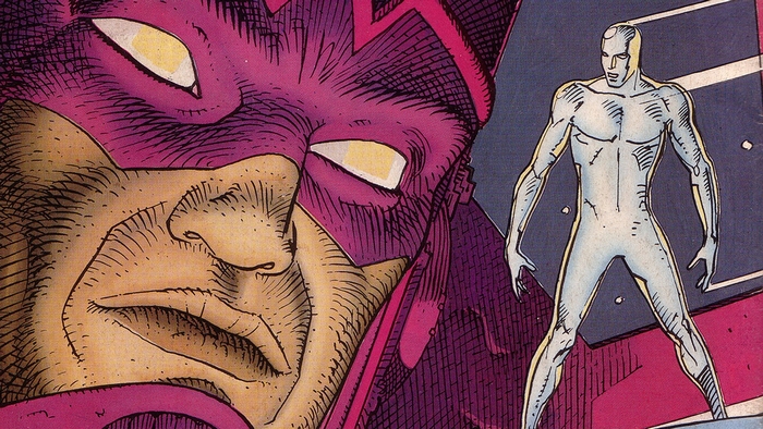 Galactus and Silver Surfer