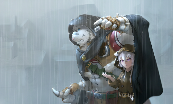 Zero from Grimoire of Zero in the rain