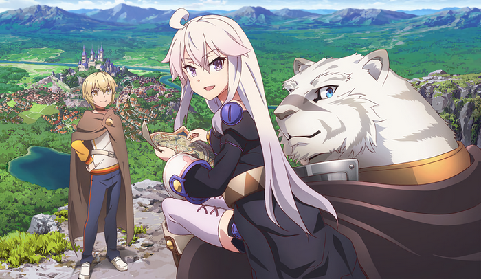 Zero and Merc from Grimoire of Zero