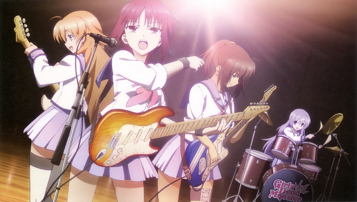 Girls Dead Monster band performing
