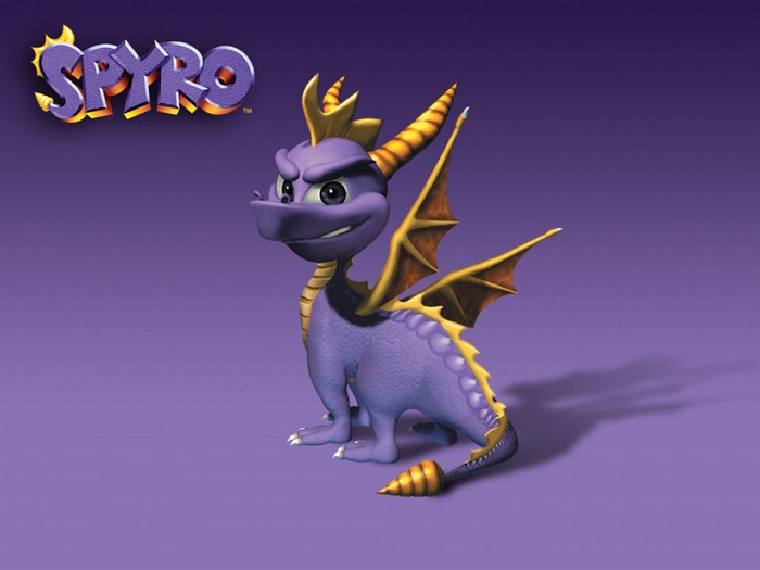 Spyro the Dragon from Spyro
