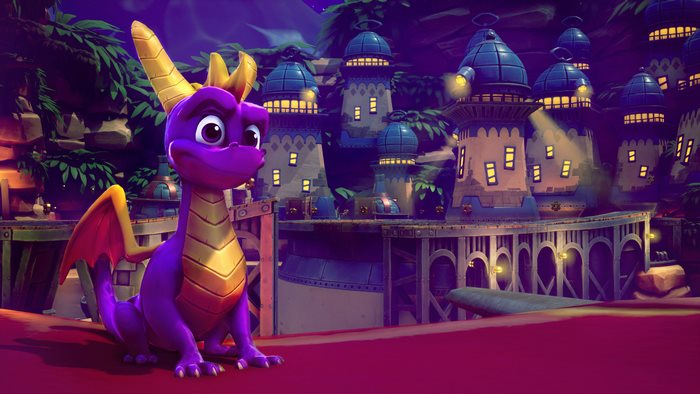 Spyro from Spyro the Dragon 4K