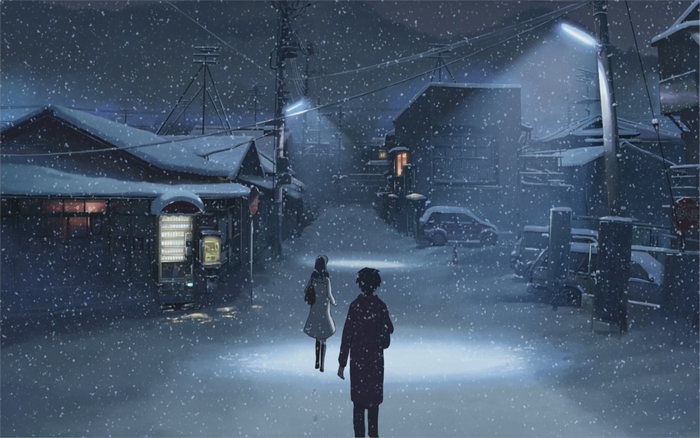 Takaki Touno in a Snowy Village