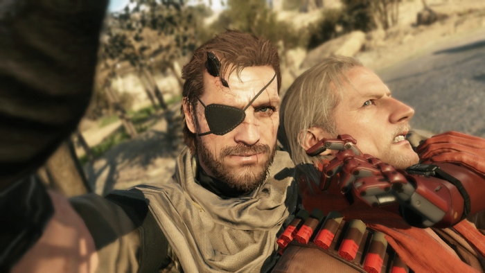 Big Boss and Kazuhira Miller from Metal Gear Solid V