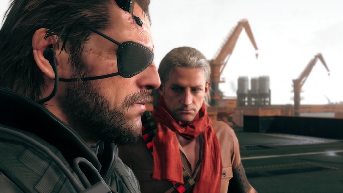 Big Boss and Kazuhira Miller from Metal Gear Solid V