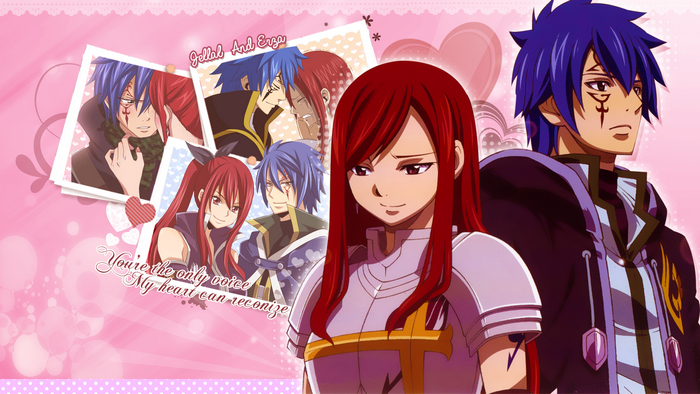 Jellal Fernandes and Erza Scarlet from Fairy Tail