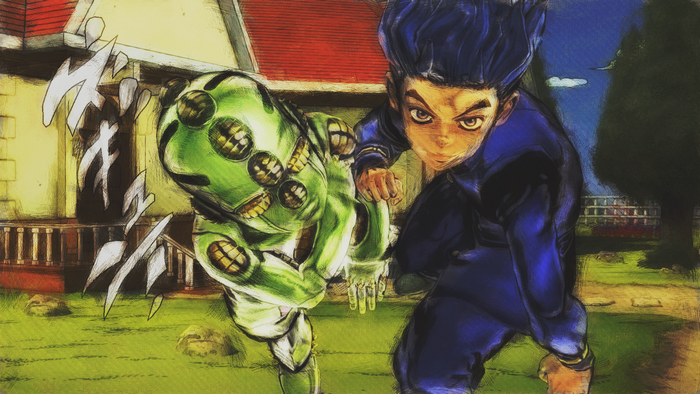 Koichi Hirose and Echoes from JoJo's Bizarre Adventure