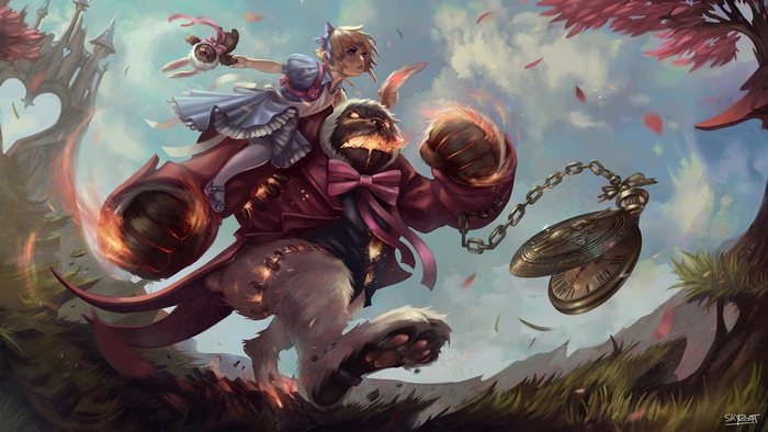 Annie and Tibbers from League of Legends