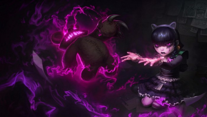 Annie from League of Legends with Tibbers
