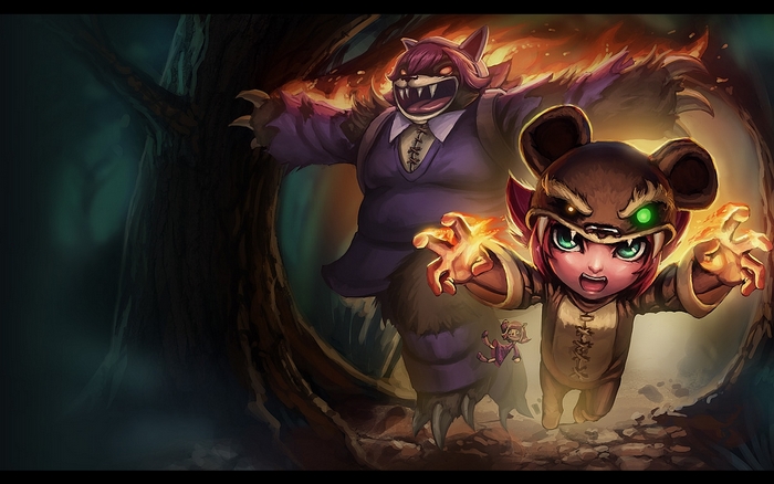 Annie and Tibbers from League of Legends