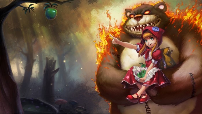 Annie and Tibbers from League of Legends
