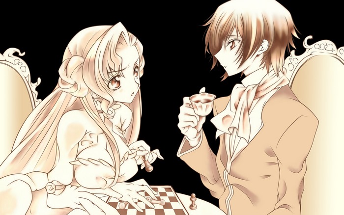 Euphemia Li Britannia playing chess