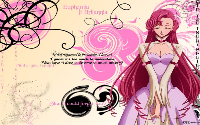 Euphemia li Britannia from Code Geass