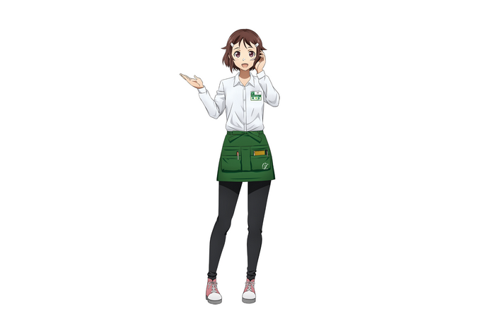 Rika Shinozaki from The Idolmaster Cinderella Girls