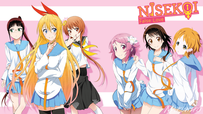 Nisekoi False Love Anime Girls