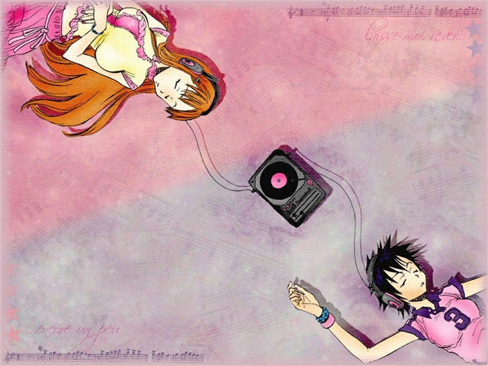 Tatsuki Arisawa listening to music