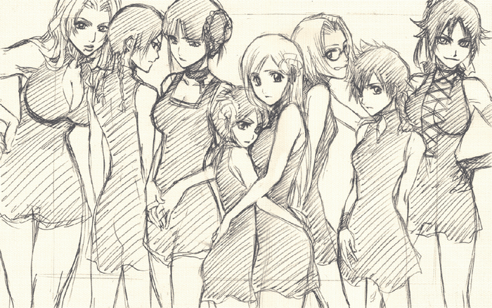 Tatsuki Arisawa and friends sketch