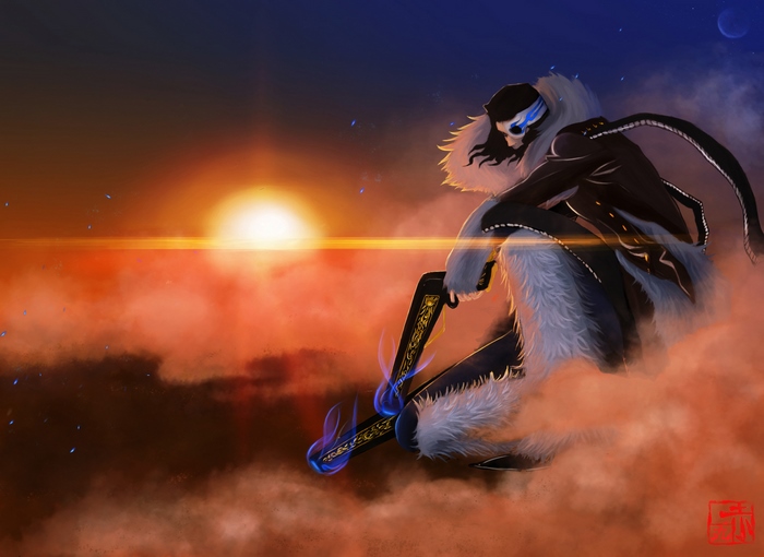 Coyote Starrk from Bleach
