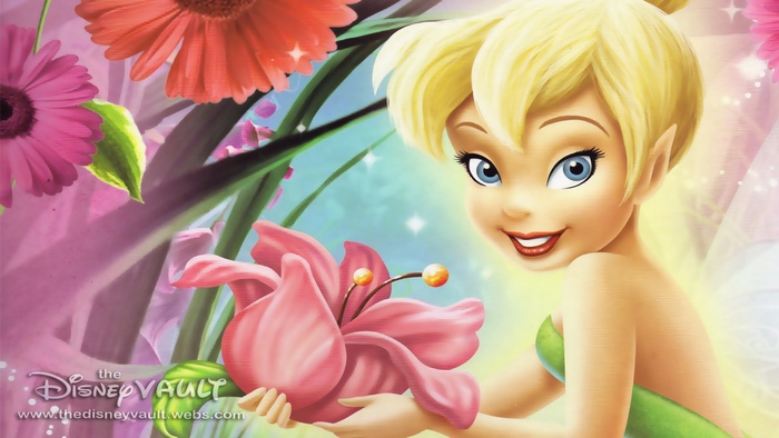 Tinker Bell with Flowers