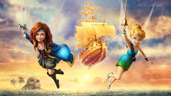 Tinker Bell and Zarina from The Pirate Fairy