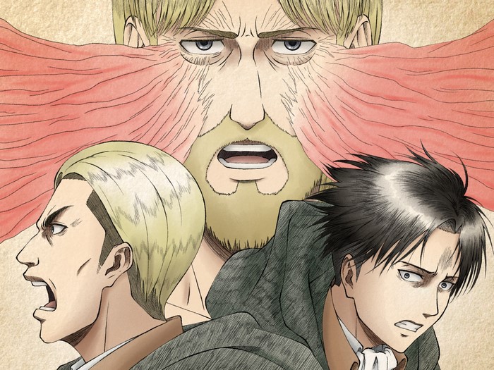 Erwin Smith and Levi Ackerman from Attack on Titan