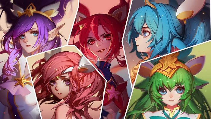 Star Guardian Characters from League of Legends