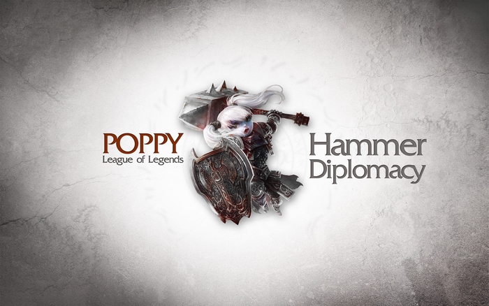 Poppy from League of Legends with Hammer Diplomacy