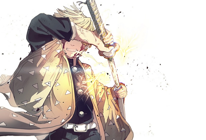 Zenitsu Agatsuma from Demon Slayer