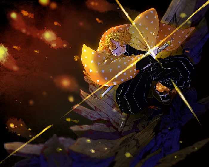 Zenitsu Agatsuma from Demon Slayer