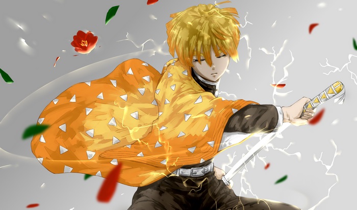 Zenitsu Agatsuma from Demon Slayer