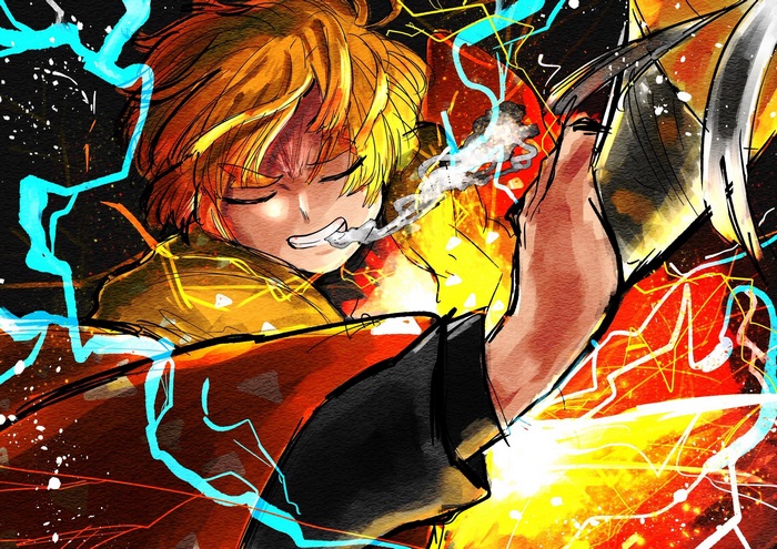 Zenitsu Agatsuma from Demon Slayer