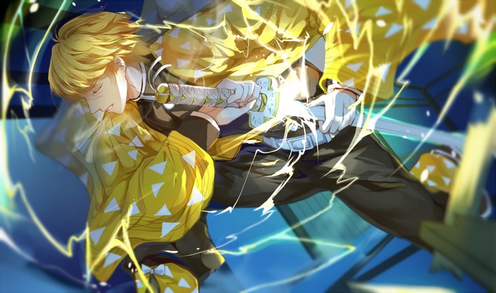 Zenitsu Agatsuma from Demon Slayer