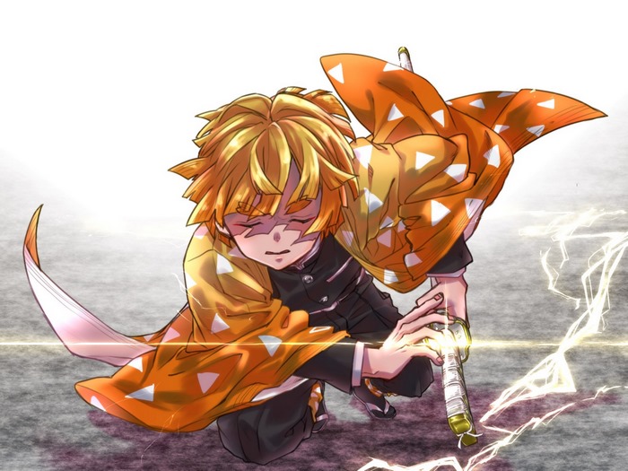 Zenitsu Agatsuma from Demon Slayer