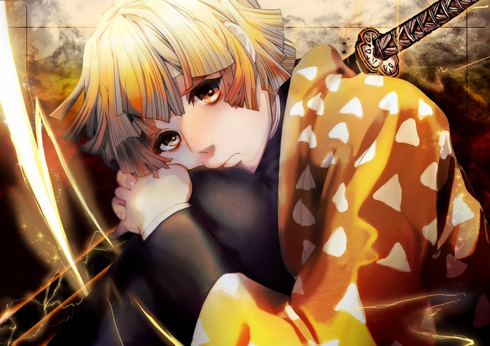 Zenitsu Agatsuma from Demon Slayer