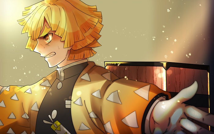 Zenitsu Agatsuma from Demon Slayer