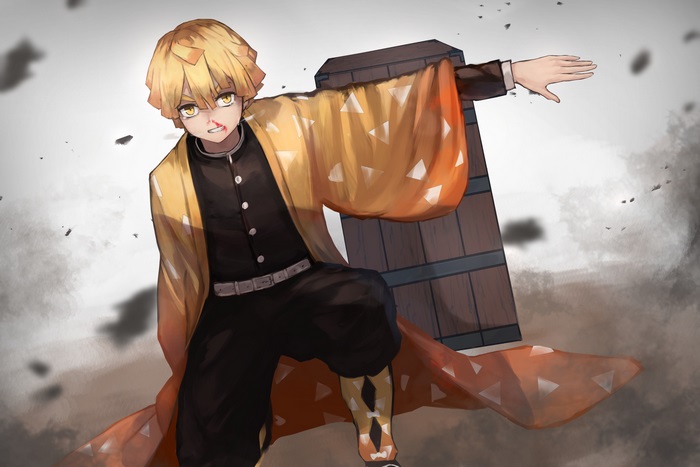 Zenitsu Agatsuma from Demon Slayer