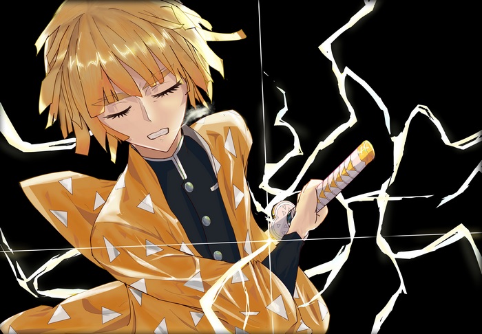 Zenitsu Agatsuma from Demon Slayer
