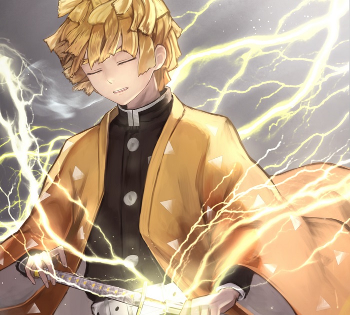 Zenitsu Agatsuma from Demon Slayer