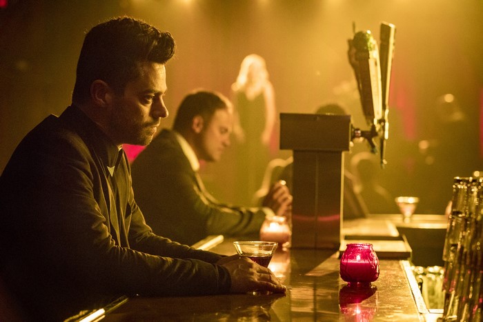 Jesse Custer at a bar