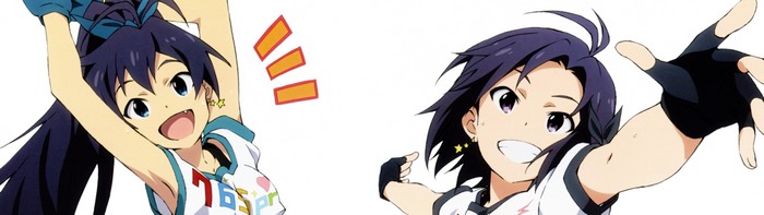 Hibiki Ganaha from The Idolmaster