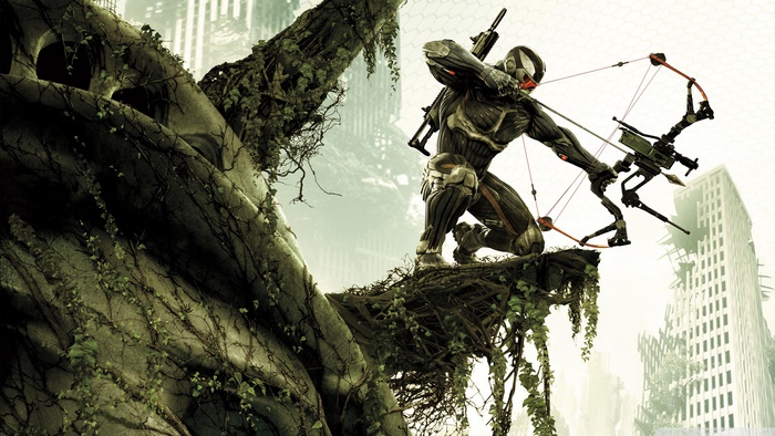 Prophet from Crysis with a bow