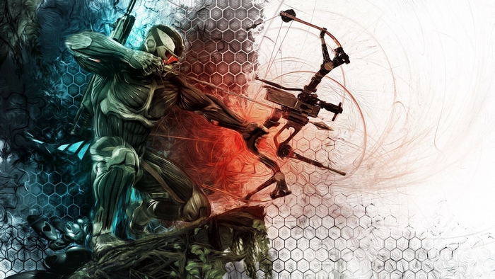 Prophet from Crysis with a Bow