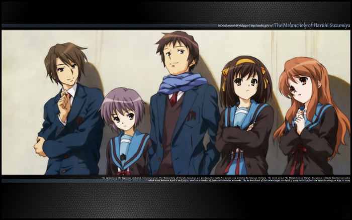 The Melancholy of Haruhi Suzumiya characters