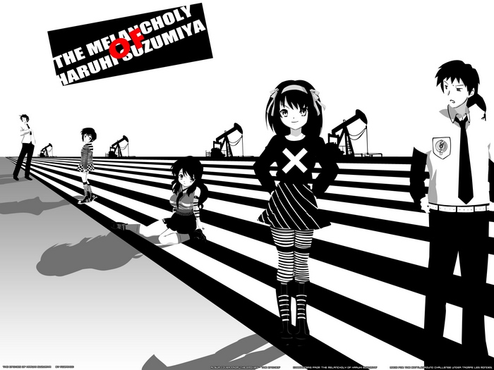 The Melancholy of Haruhi Suzumiya characters and oil rigs