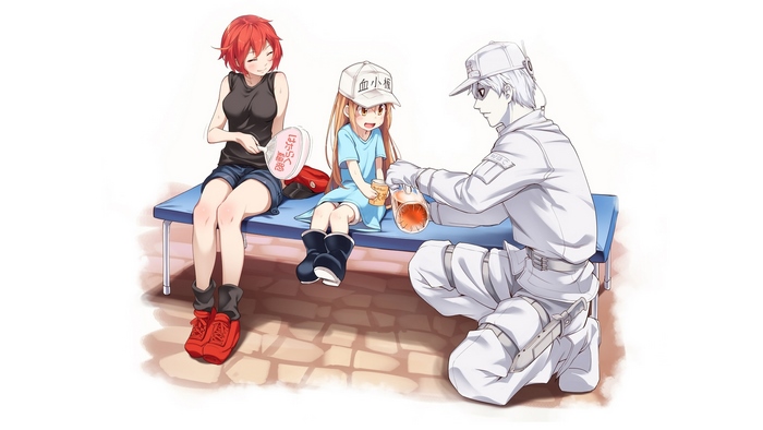 Platelet from Cells at Work! with Red Blood Cell and White Blood Cell