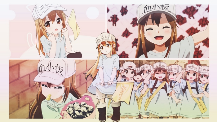 Platelets from Cells at Work! Collage