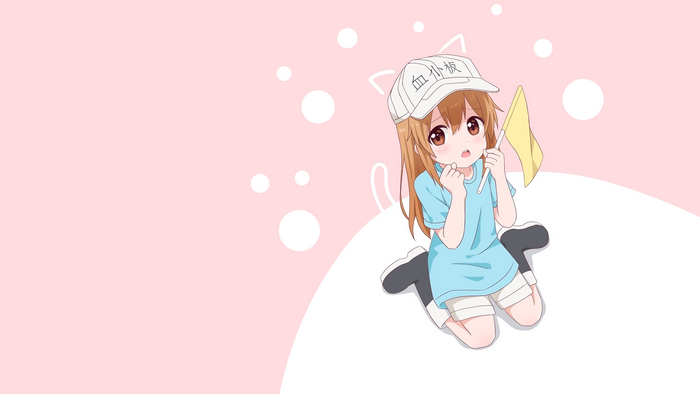 Platelet from Cells at Work! anime