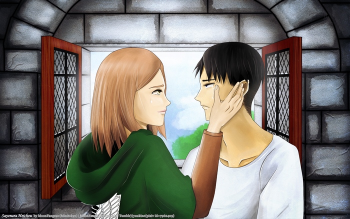 Petra Ral and Levi Ackerman from Attack on Titan