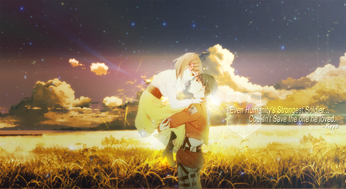 Petra Ral and Levi Ackerman from Attack on Titan