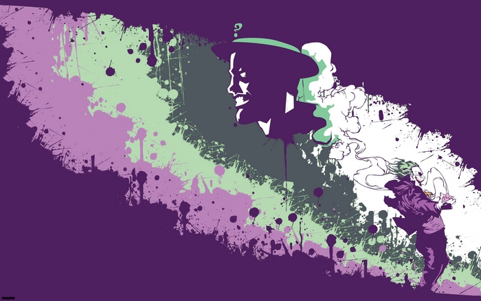 The Joker and The Riddler from DC Comics